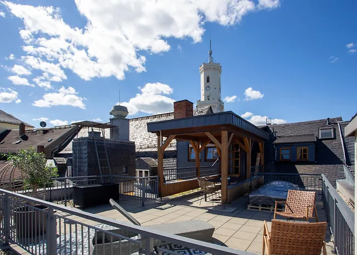 Neu - Dachsuite - Sauna - Terrasse - 4p - Fruehstueck Buchbar Appartamento