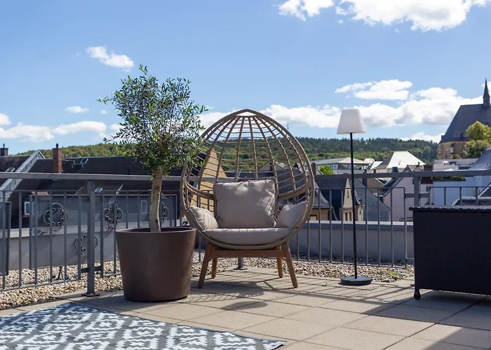 Neu - Dachsuite - Sauna - Terrasse - 4p - Fruehstueck Buchbar *